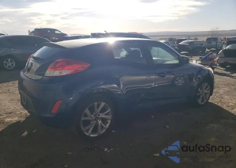 2016 Hyundai Veloster z USA, uszkodzony, nr VIN KMHTC6AD8GU278457